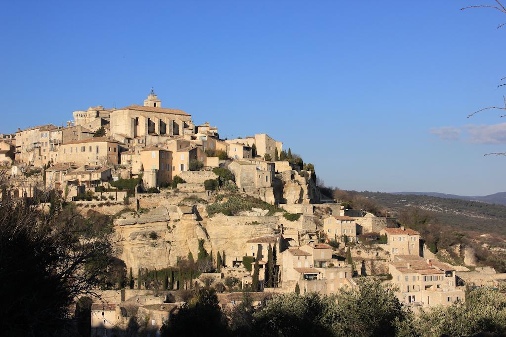 Gite Les Rapieres Gordes Exterior foto
